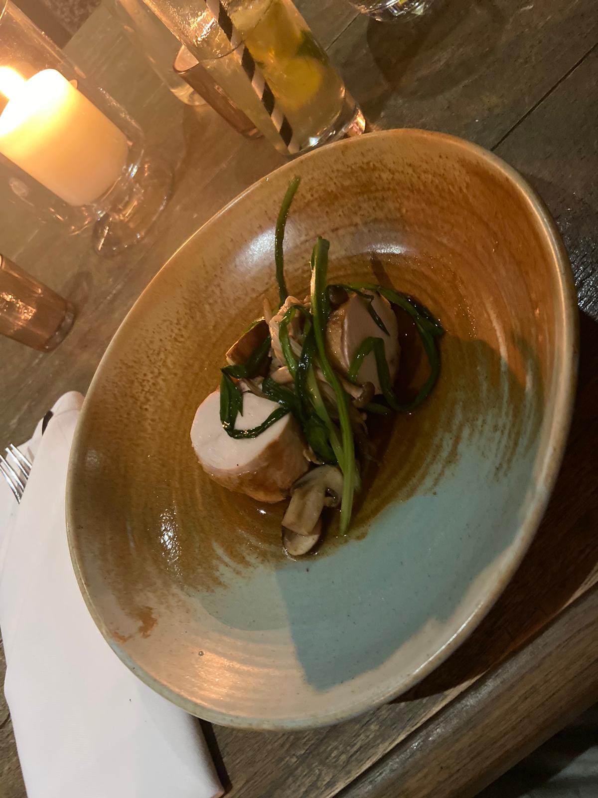 Plated restaurant dish representing My Gathering hospitality operations